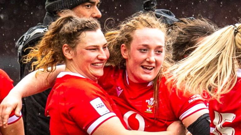 Wales are only into their second year of professionalism in women's rugby 