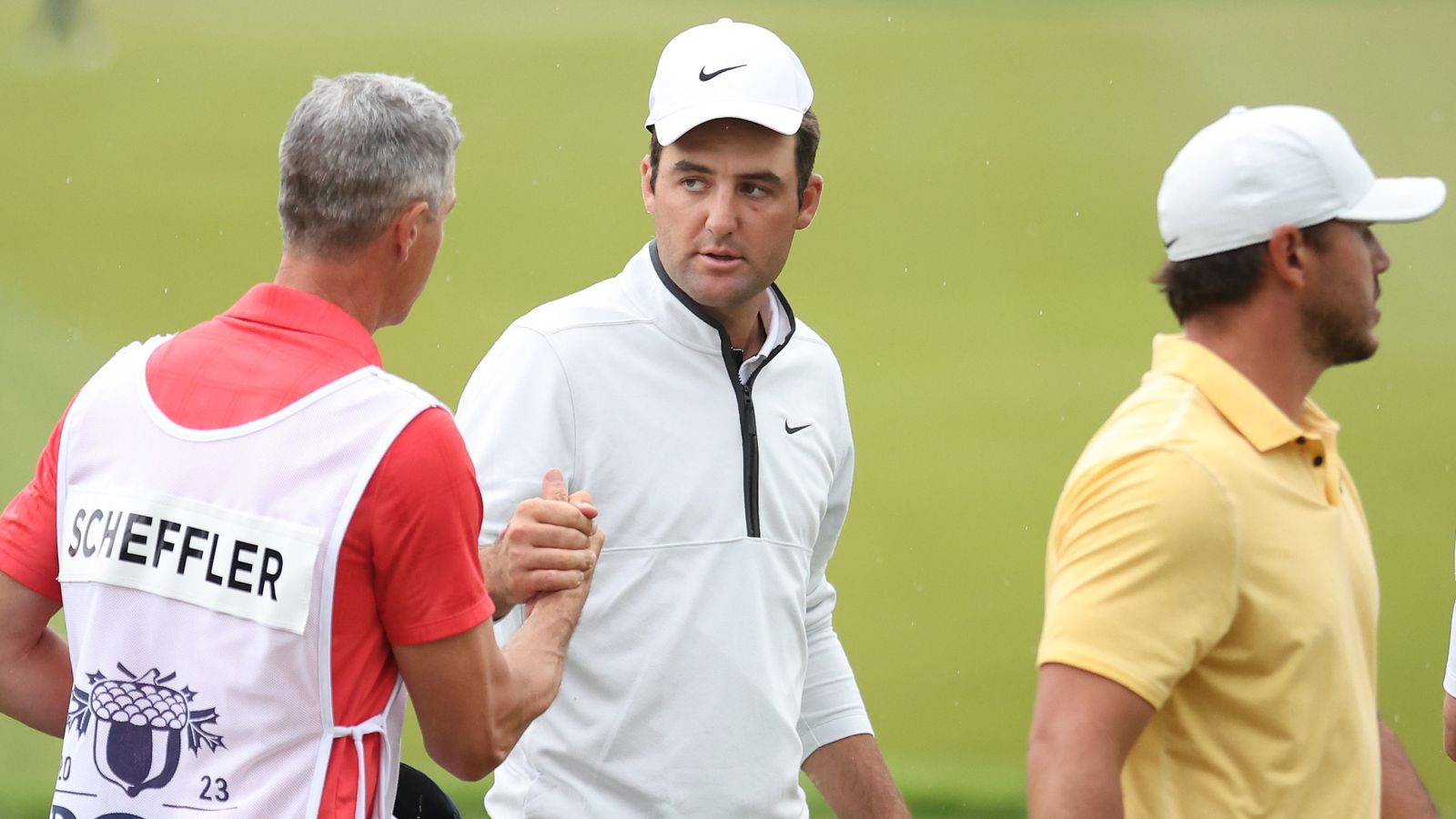 PGA Championship: Co-leader Scottie Scheffler proud of ‘strong golf’ as world No 1 Jon Rahm laments placing