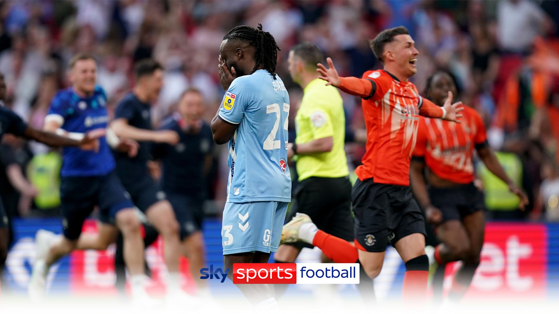 Luton promoted to Premier League! | The winning moment...