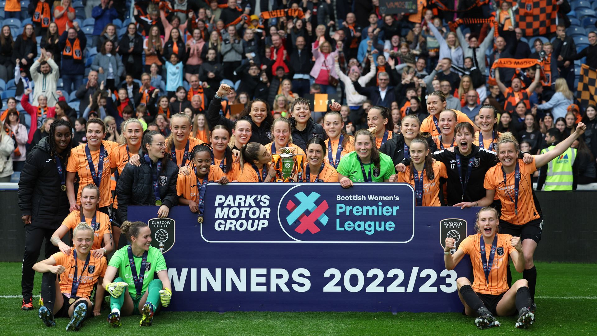 Glasgow City clinch SWPL title with injury-time winner on final day