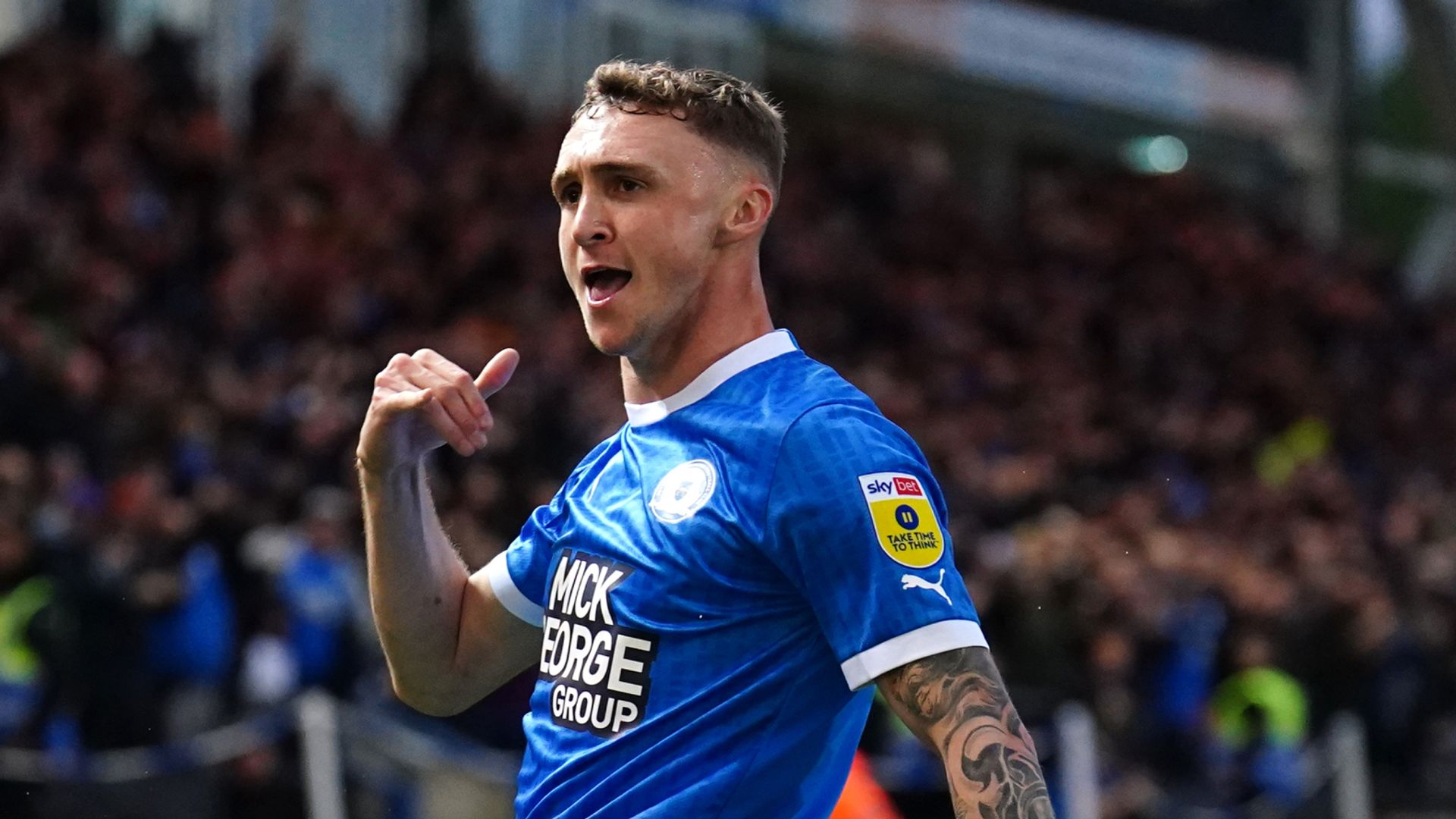 Posh thump four past Sheff Wed to take control of play-off tie