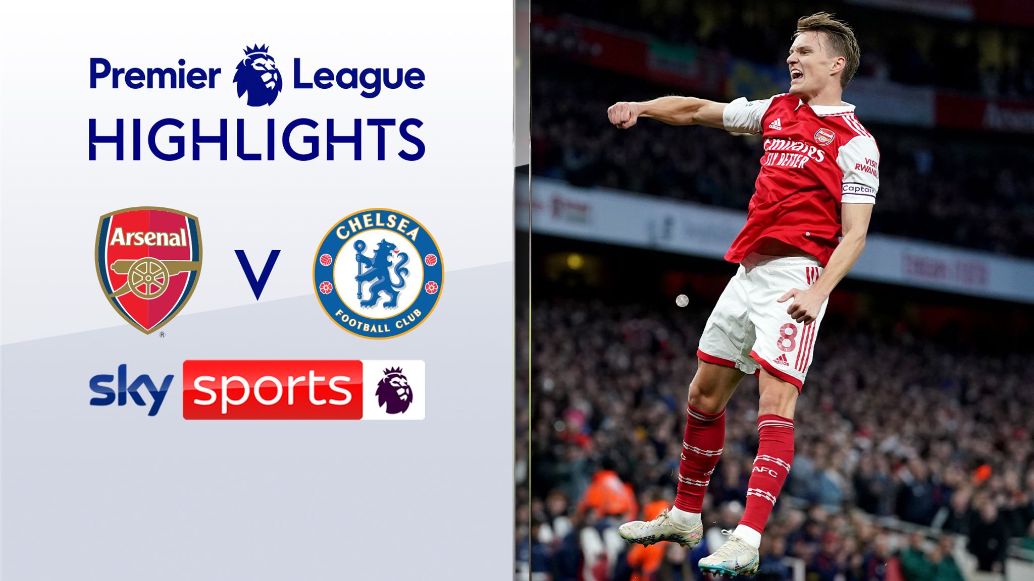 Arsenal 3-1 Chelsea Premier League highlights Video Watch TV Show Sky Sports
