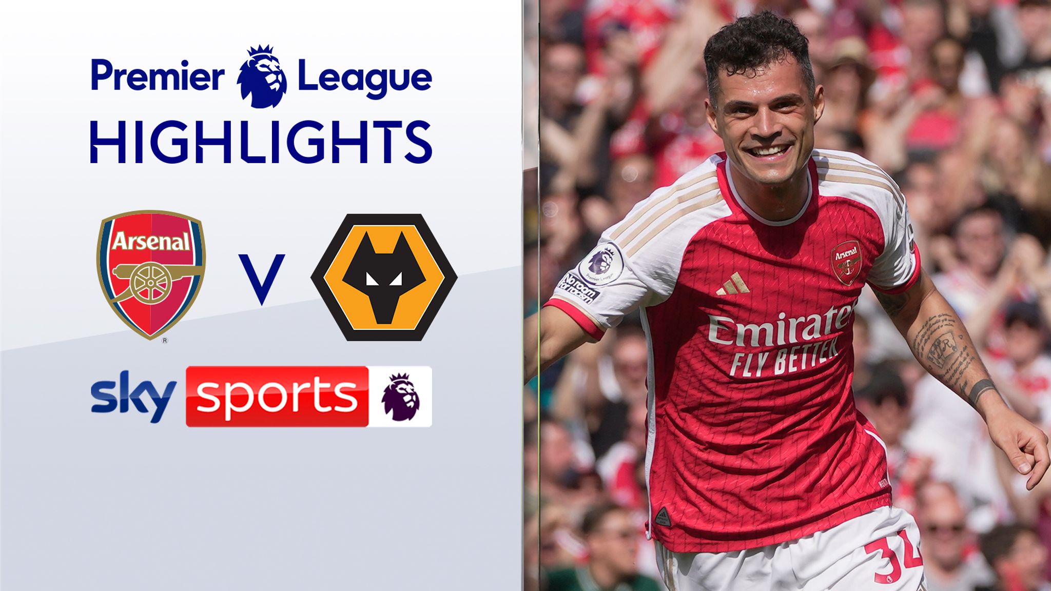 Arsenal 5-0 Wolves Premier League highlights Video Watch TV Show Sky Sports