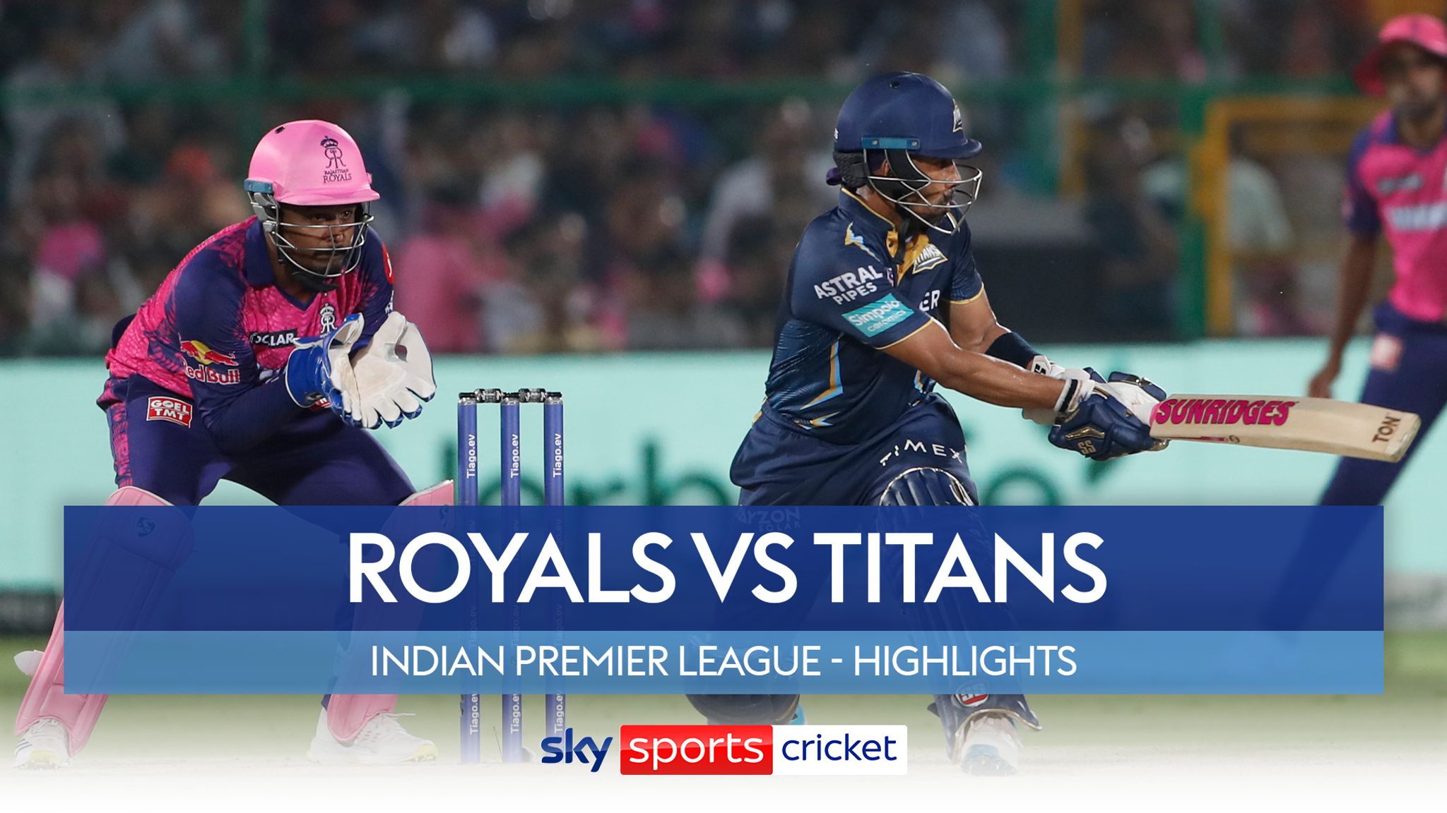 Gujarat Titans thrash Rajasthan Royals to strengthen play-off hopes IPL highlights Video Watch TV Show Sky Sports