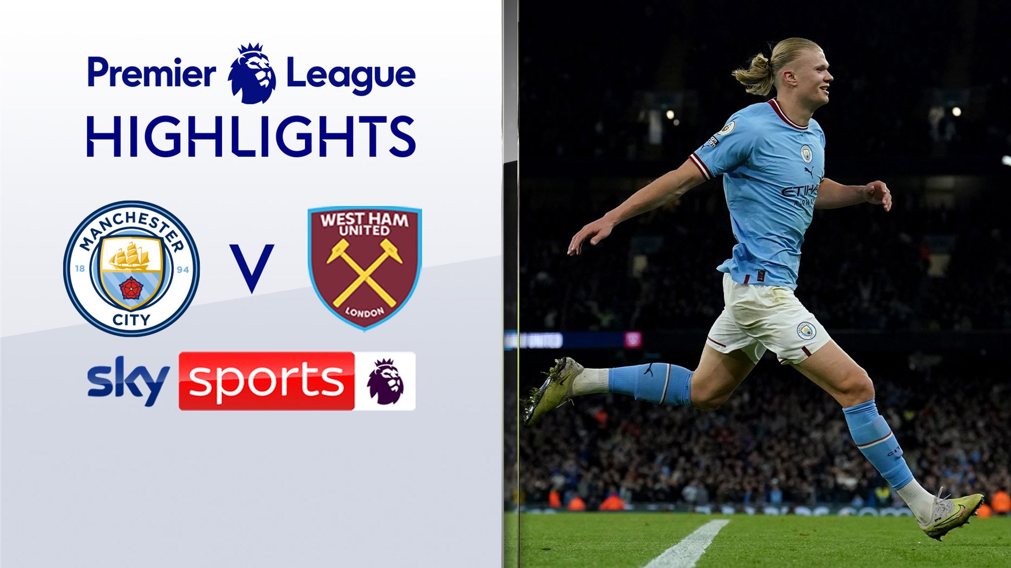 Manchester City 3-0 West Ham Premier League highlights Video Watch TV Show Sky Sports