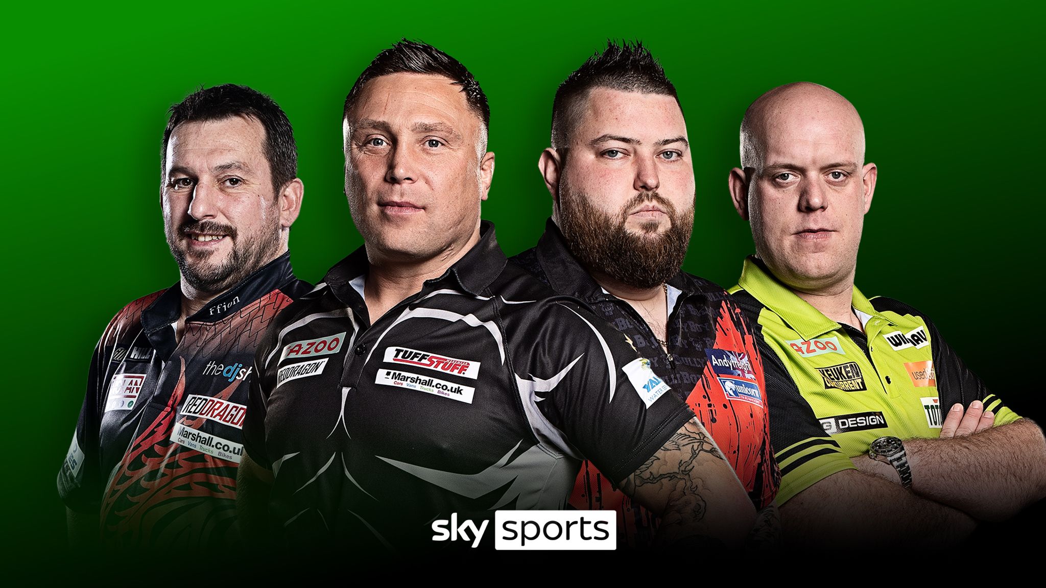 Premier League Darts Play-Off Predictions with Gerwyn Price, Michael Smith, Michael van Gerwen and Jonny Clayton in action Darts News Sky Sports