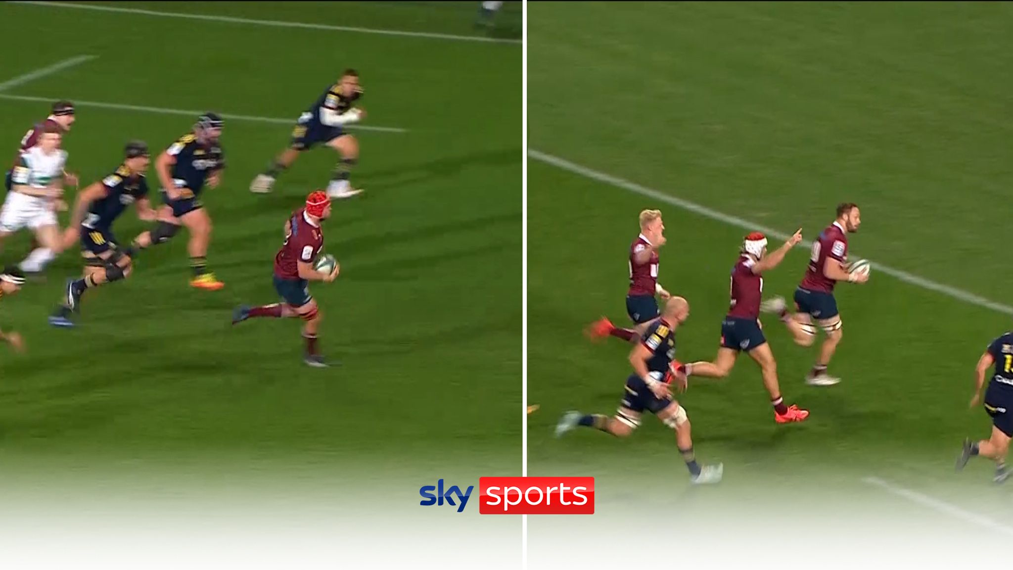 Try of the Super Rugby season so far? Queensland Reds go end-to-end! Video Watch TV Show Sky Sports