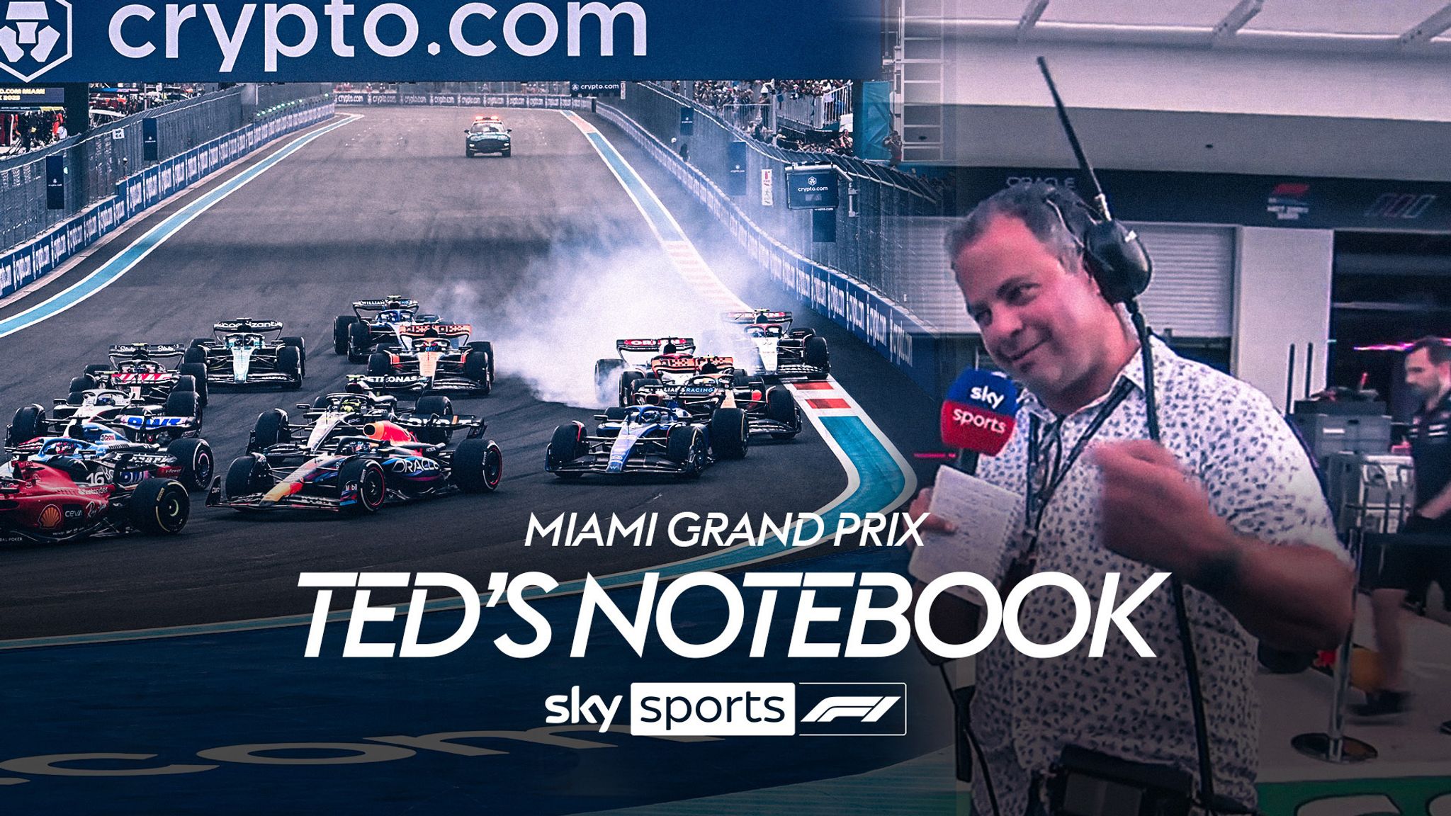 Teds Notebook Miami Grand Prix Video Watch TV Show Sky Sports