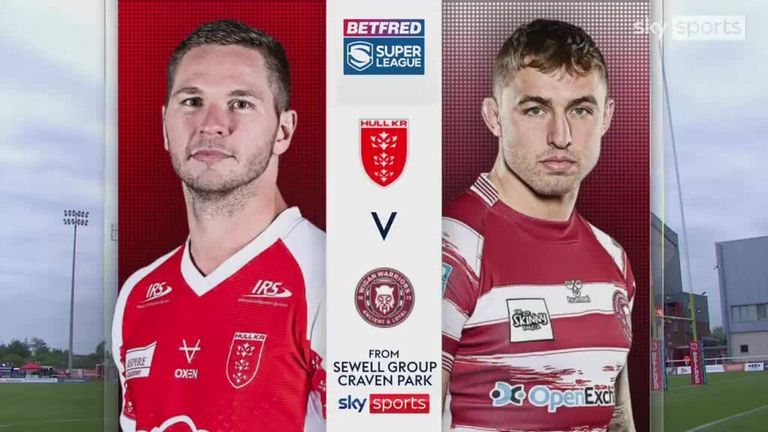 Highlights from the Betfred Super League clash between Hull Kingston Rovers and Wigan Warriors.