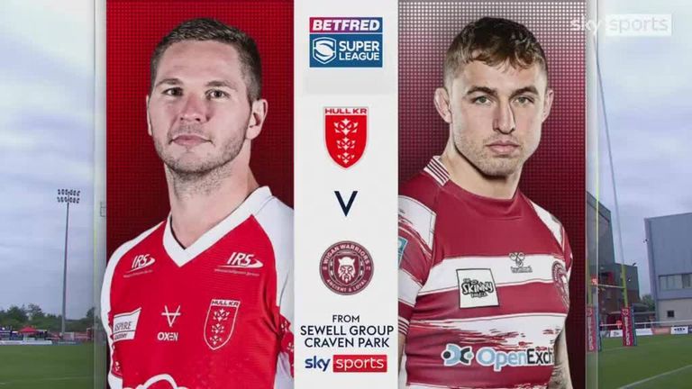 Lo más destacado del choque de la Betfred Super League entre Hull Kingston Rovers y Wigan Warriors.