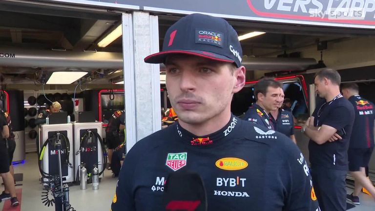 Verstappen zegt dat zijn Red Bull-auto tijdens de vrijdagtraining moeite had om het circuit van Monaco aan te kunnen