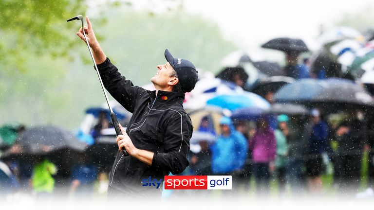 Justin Rose held a putting masterclass in his third round to give him an outside shot at PGA Championship glory.