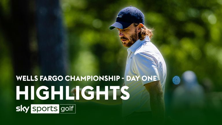 Highlights from Day one of the Wells Fargo Championship at the Quail Hollow Club in Charlotte, North Carolina.