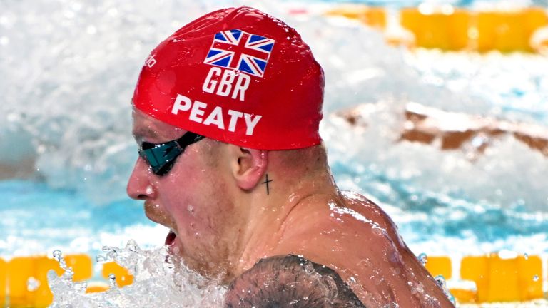 Adam Peaty se tomó un descanso de salud mental de la natación