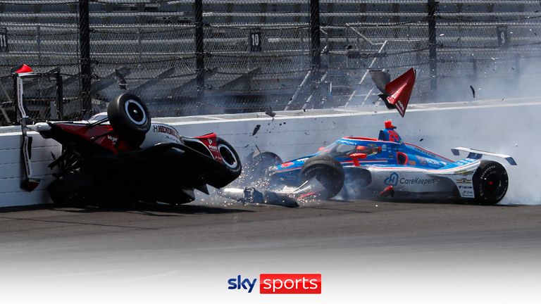 Stefan Wilson was ruled out of the 2023 Indy 500 after a collision with Katherine Legge during practice at the Indianapolis Motor Speedway.
