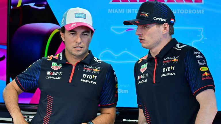 Sergio Perez and Max Verstappen look set to battle it out for the 2023 title
