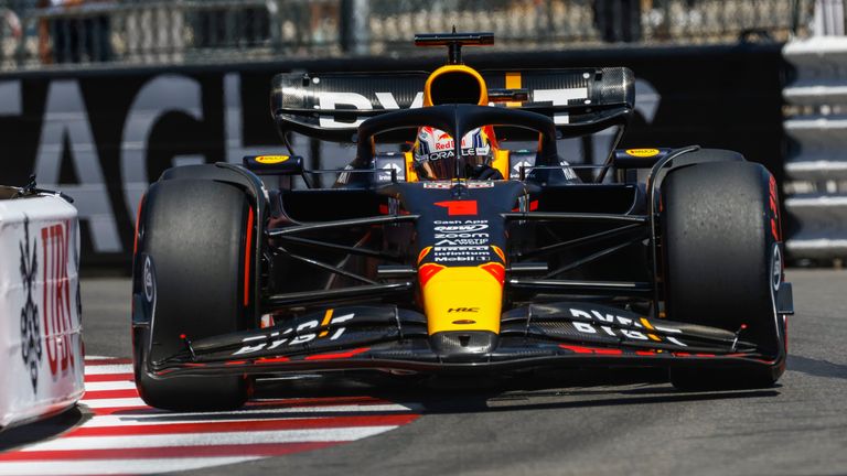 Verstappen will start on pole position for the first time in Monaco