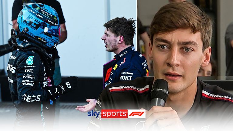 Miami GP: George Russell Says Max Verstappen's Reaction Was 'pathetic ...