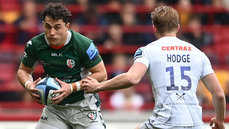 Henry Arundell was part of the London Irish team which helped them finish their campaign on a high