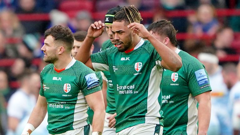 London Irish finished fifth in the Premiership this season, narrowly missing out on the play-offs