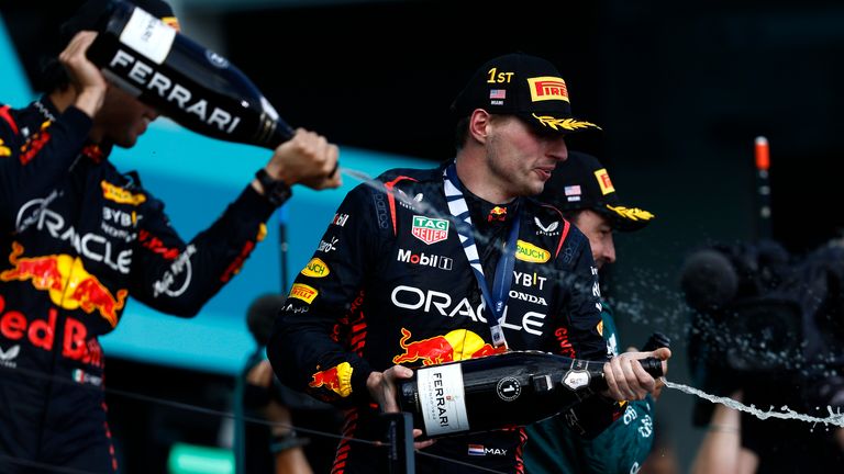 Max Verstappen picked up his third win of the season at the Miami GP