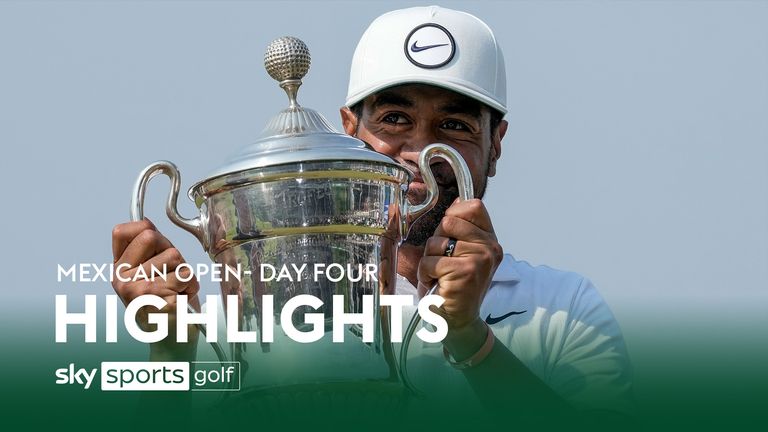 Highlights of round four at the Mexico Open as Tony Finau claimed the title