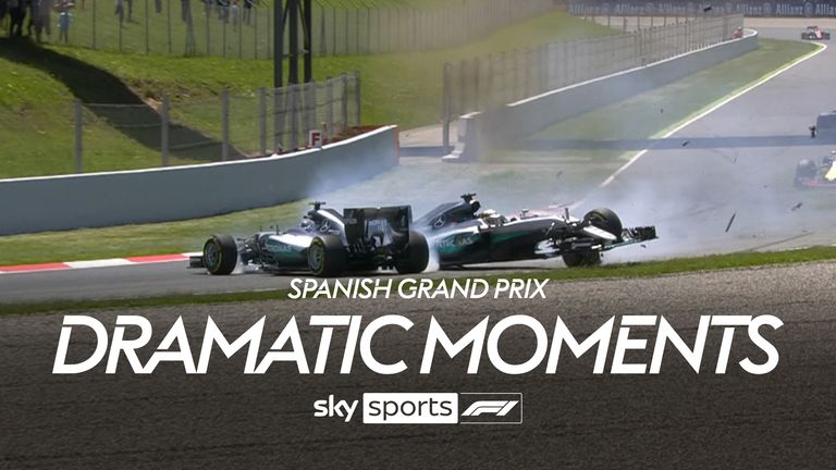 Ahead of this weekend's Spanish Grand Prix we take a look back at some of the most dramatic moments from previous races at the Circuit de Barcelona-Catalunya