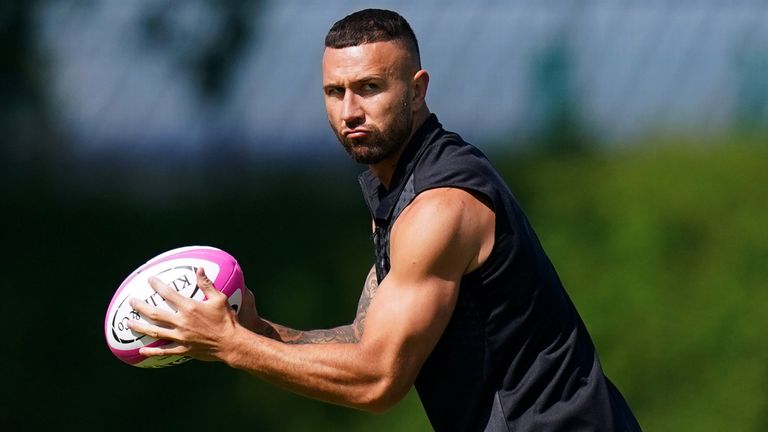 Australia's Quade Cooper will start at fly-half for the Barbarians on Sunday