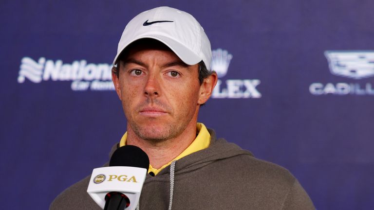 Rory McIlroy is searching for a first major victory since 2014 at the PGA Championship