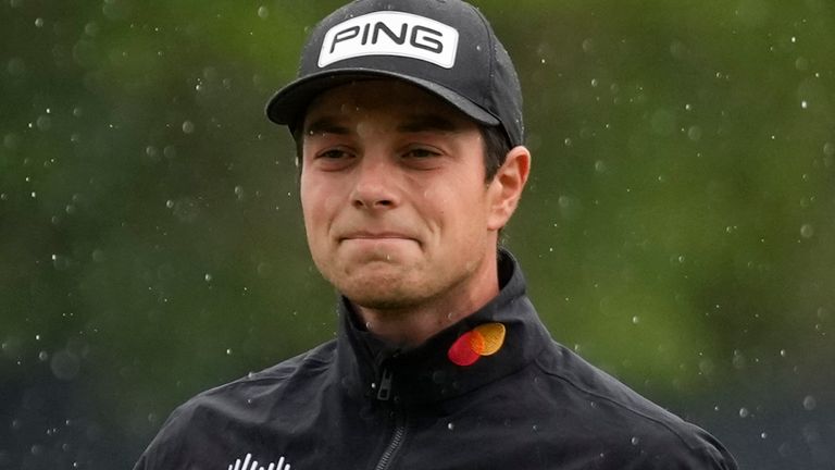 Viktor Hovland is tied for second heading into the final round