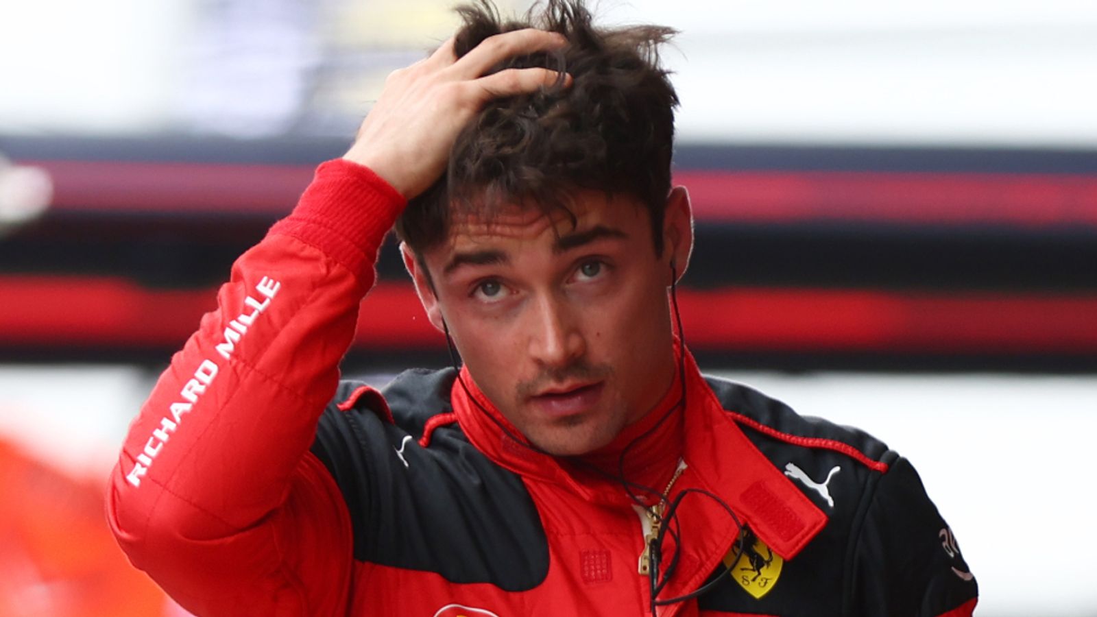 Mystified Leclerc adamant 'something off' with Ferrari after Q1 exit