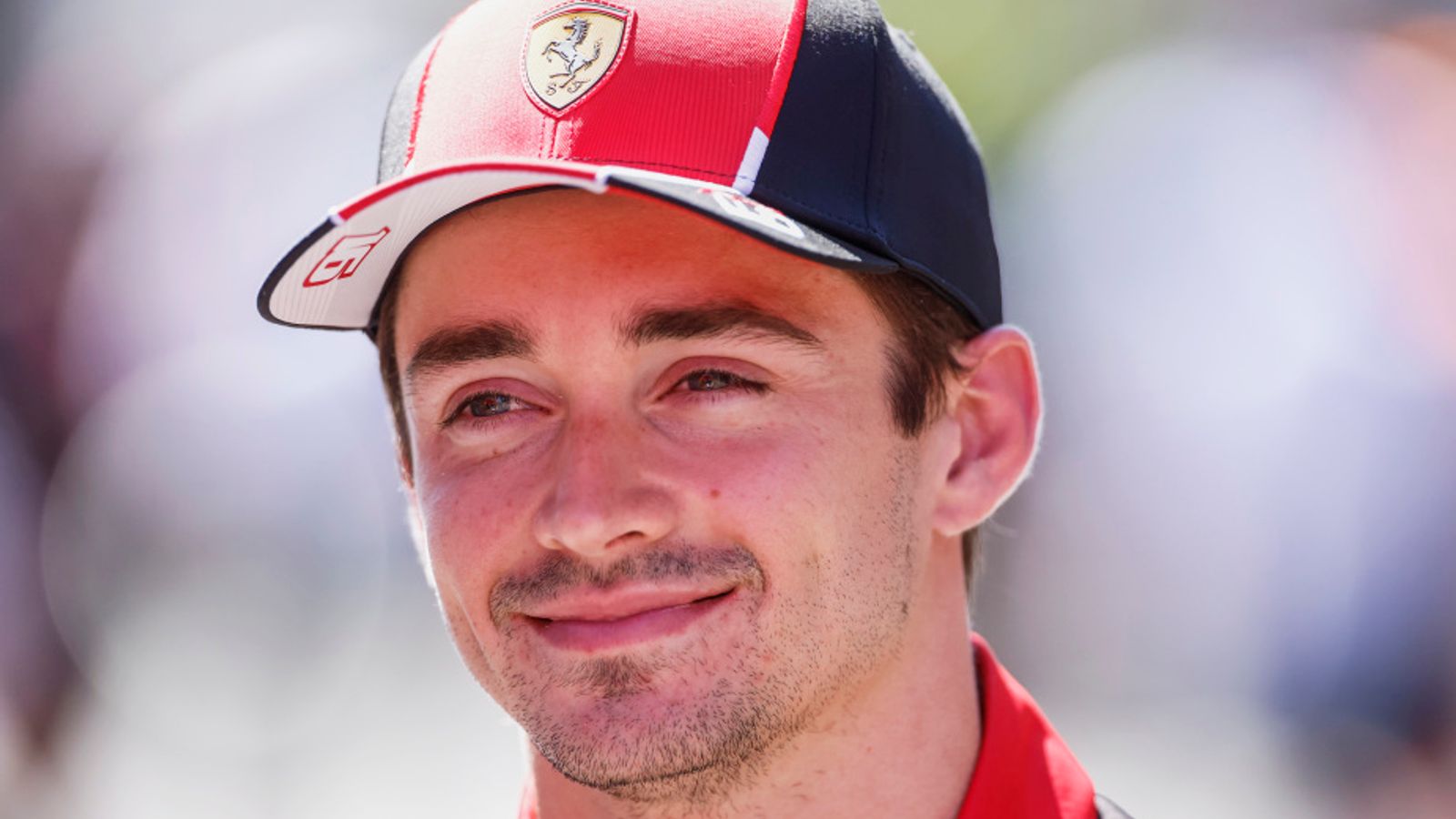 Ferrari driver charles leclerc hi-res stock photography and images