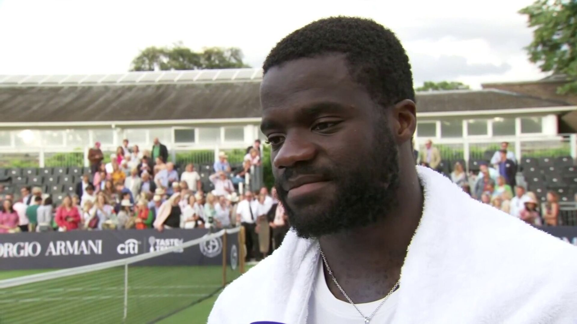Tiafoe: I'm here to win Wimbledon!