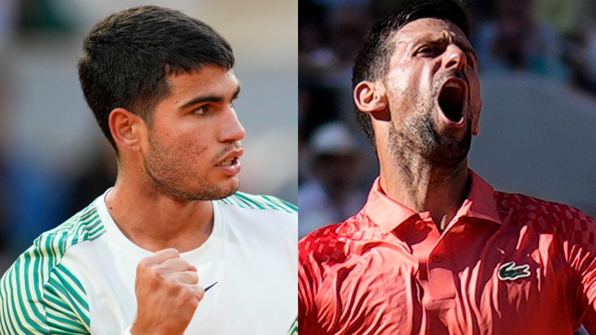 Alcaraz and Djokovic set for battle of the generations at French Open