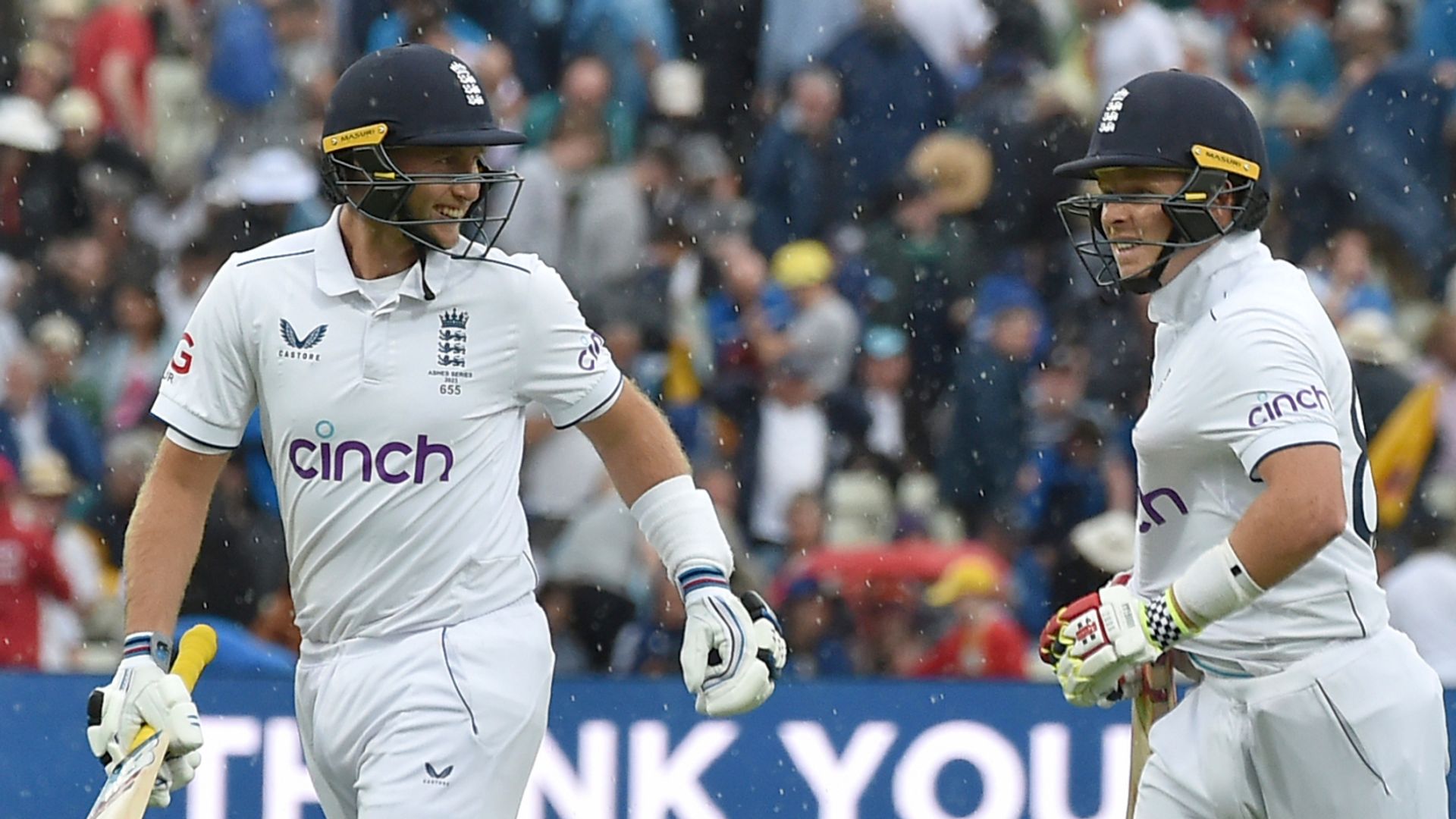 Rain stops play with England 28-2 and leading Australia by 33 LIVE!