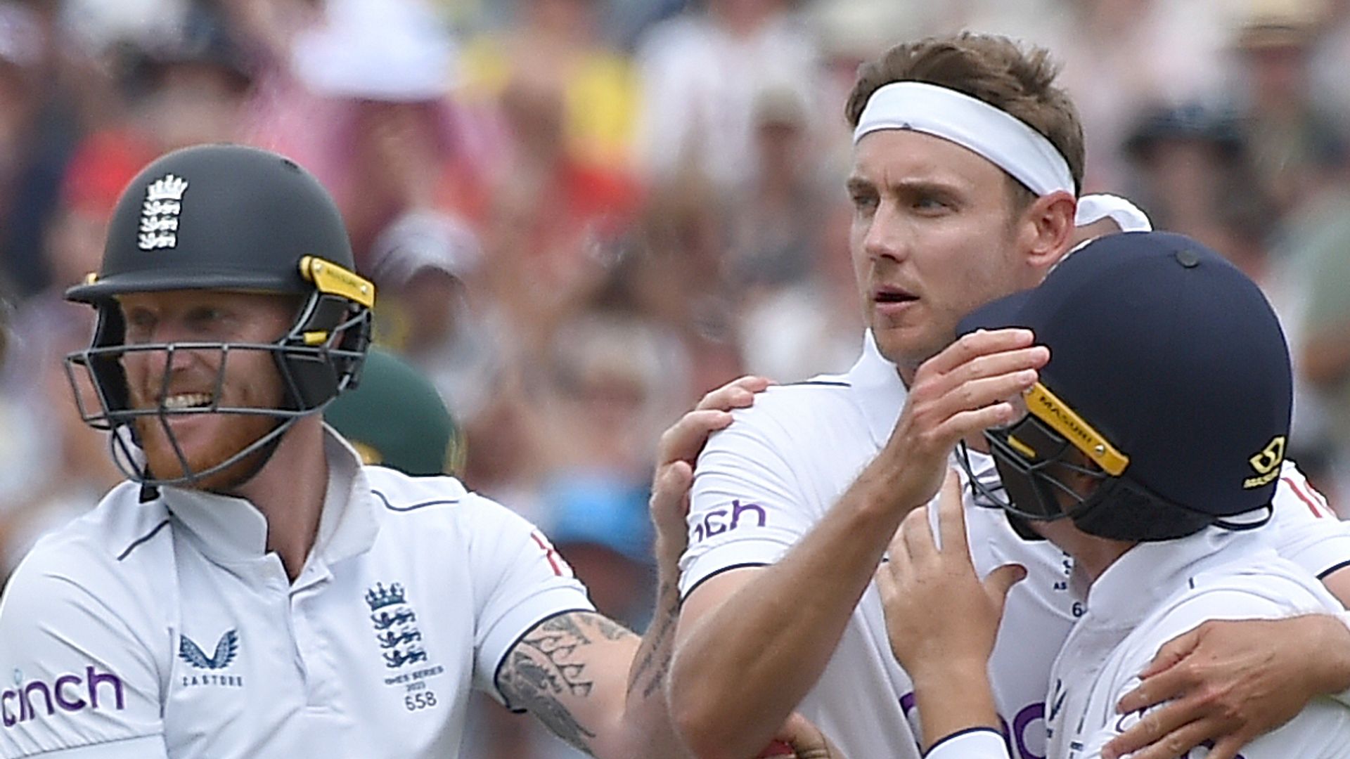 Brilliant Broad gives England edge in Edgbaston Ashes classic