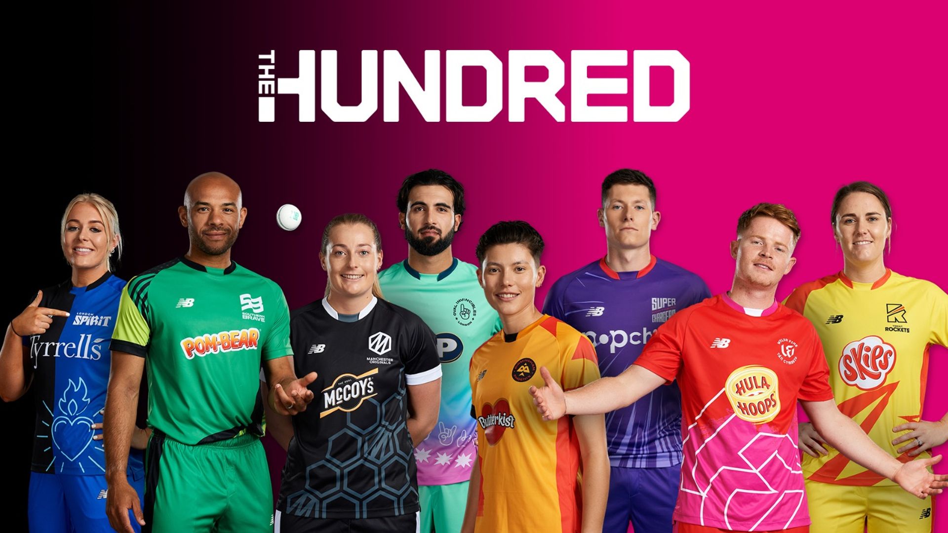 Hundred sides get new eco-friendly kits for 2023 season