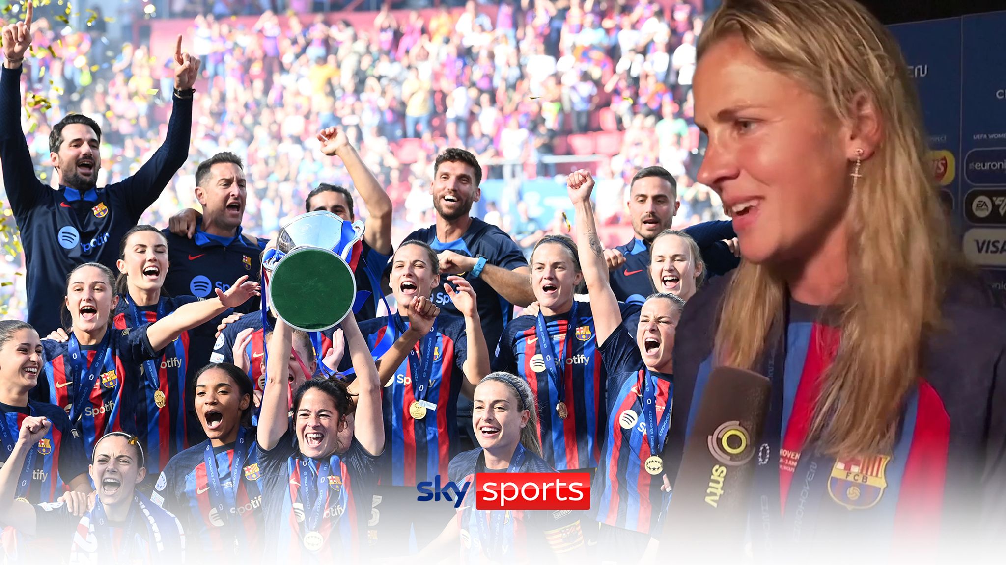 Barcelona win Women's Champions League with stunning comeback