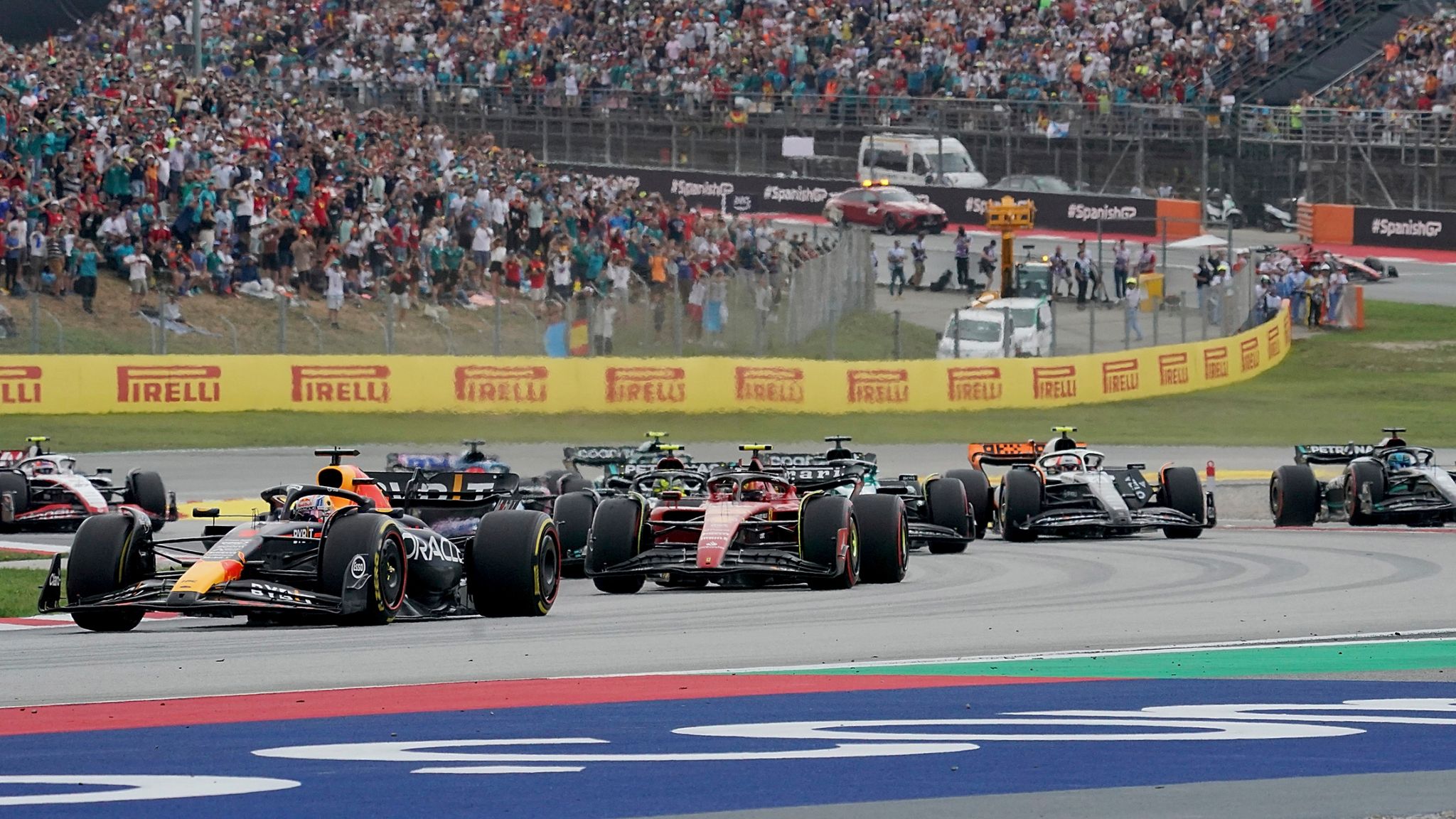 Drivers parade during the Formula 1 Pirelli Grand Premio de Espana 2022,  6th round of the 2022 FIA Formula One World Championship, on the Circuit de  Barcelona-Catalunya, from May 20 to 22