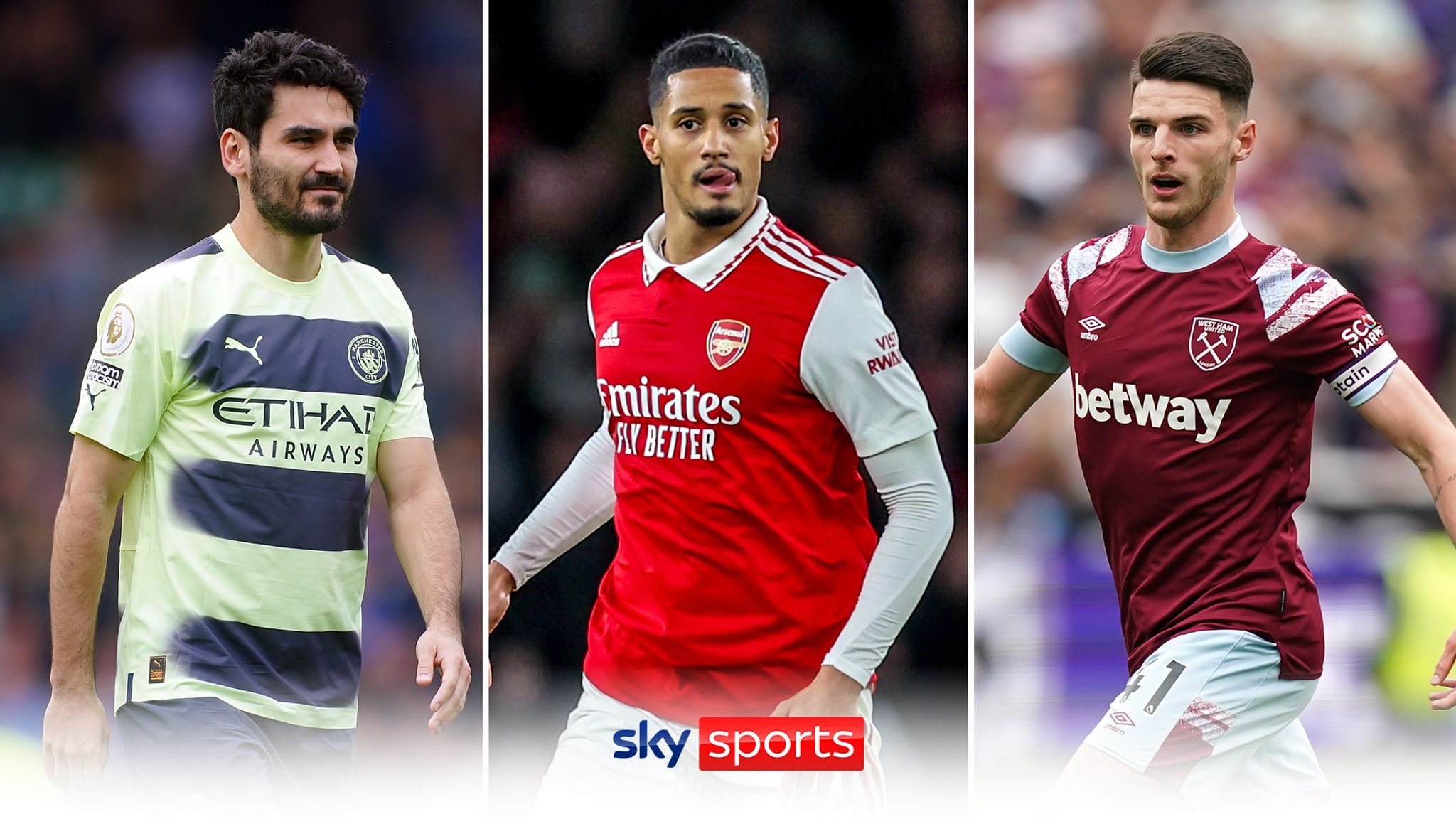 Arsenal transfer update William Saliba, Declan Rice, Ilkay Gundogan, Joao Cancelo and more Video Watch TV Show Sky Sports