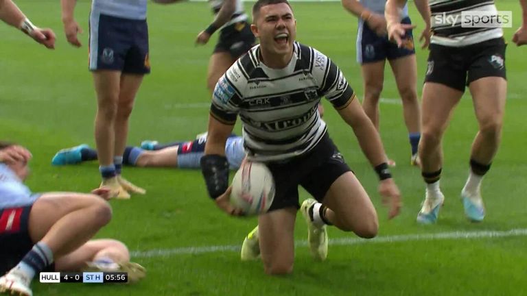 Jake Clifford opened the scoring for Hull FC 
