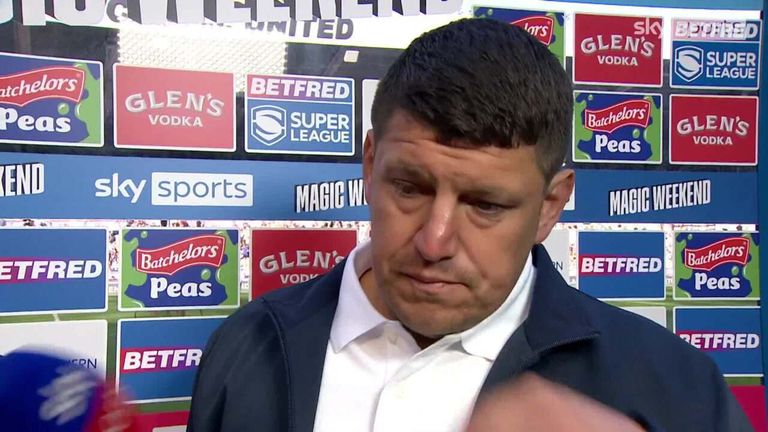 Wigan Warriors head coach Matty Peet reflects on his side's heavy defeat