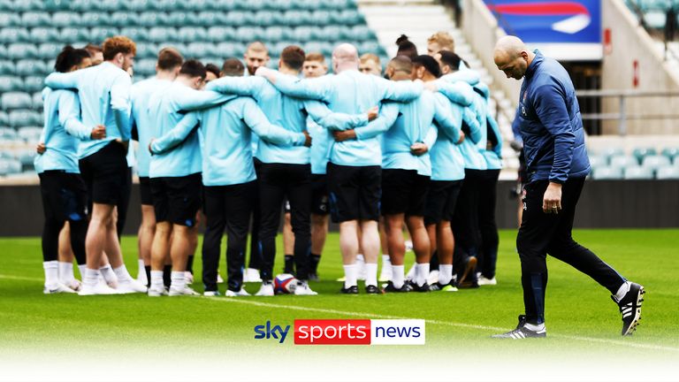 James Cole de Sky Sports News analiza las inclusiones y omisiones destacadas del equipo de entrenamiento inicial de Inglaterra de 28 jugadores para la Copa Mundial de Rugby anunciado por Steve Borthwick.