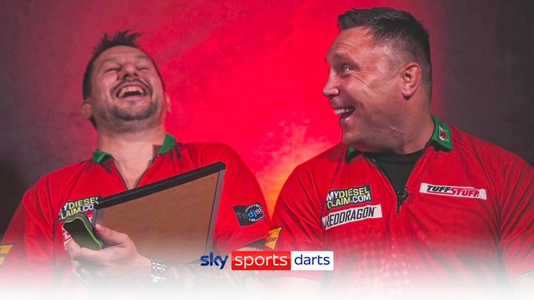 Wales' Jonny Clayton and Gerwyn Price put their friendship to the test as they answer questions on how well they know each other