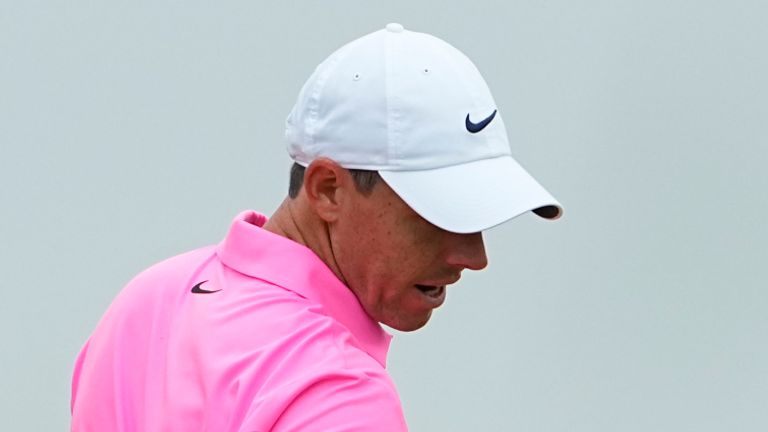 Rory McIlroy heads into the weekend on eight under at LA Country Club