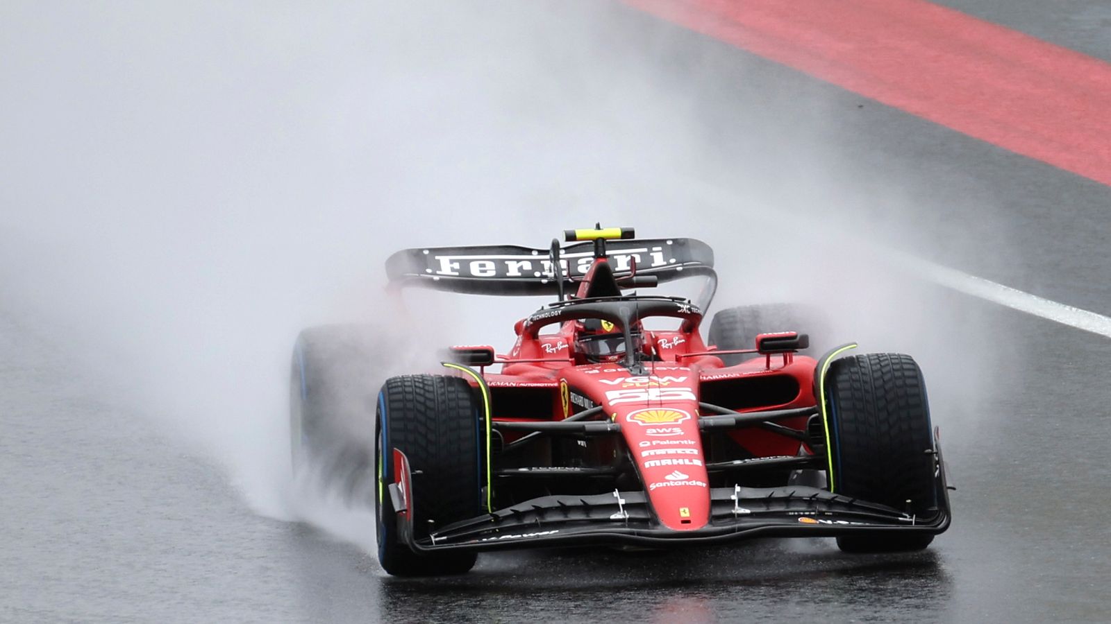 Belgian GP: Carlos Sainz tops wet practice for Ferrari ahead of Qualifying  at Spa | F1 News