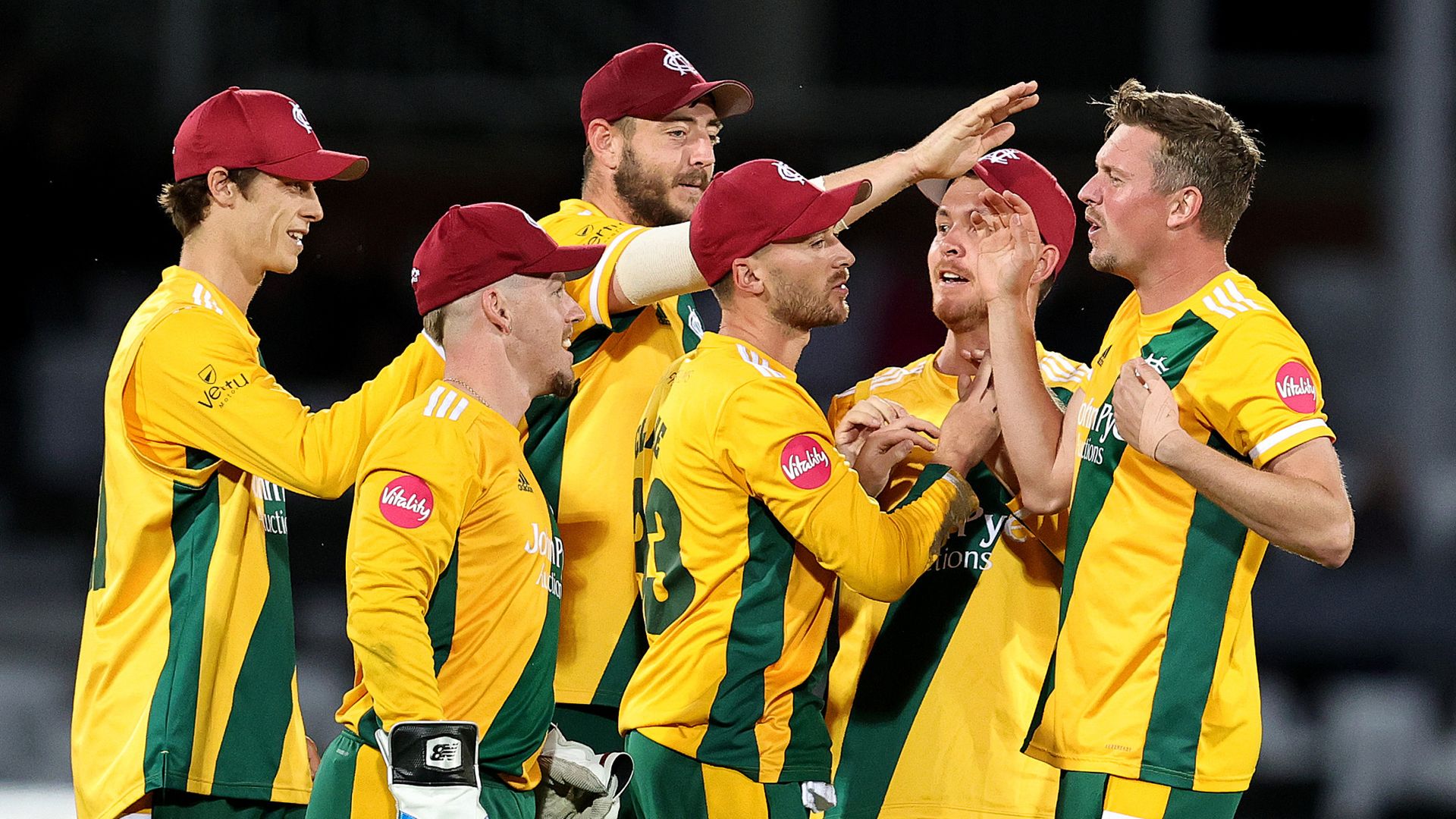 Vitality Blast QFs confirmed as Nottinghamshire beat Leicestershire