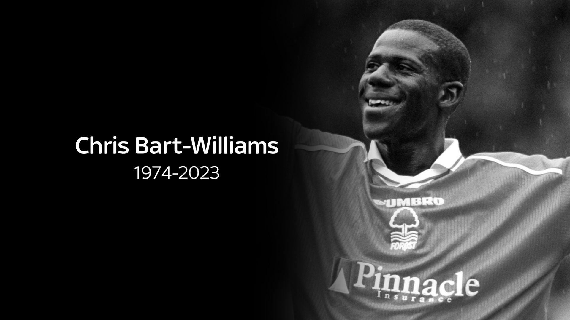 Ex-Forest and Wednesday midfielder Bart-Williams dies aged 49