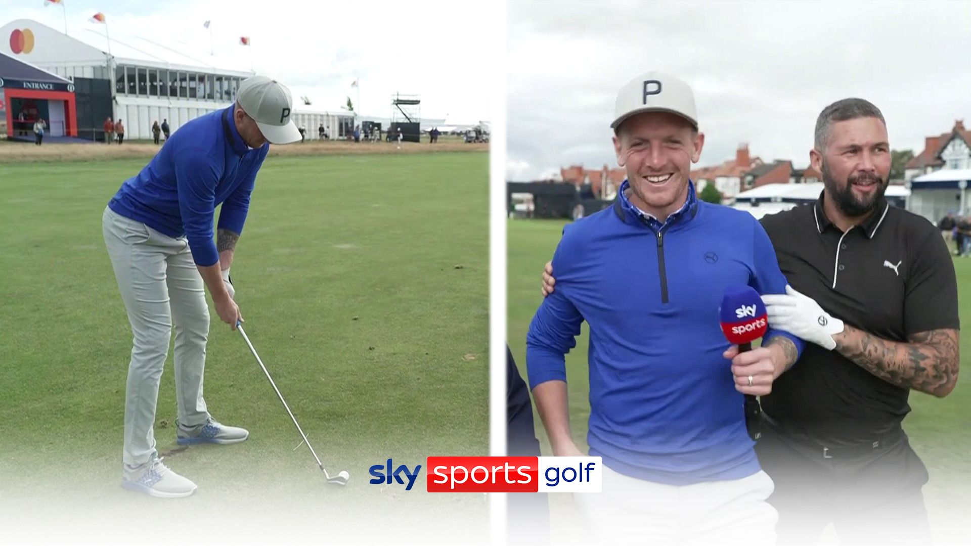 'Don't put the camera on!' | Pickford competes in Open Invitational