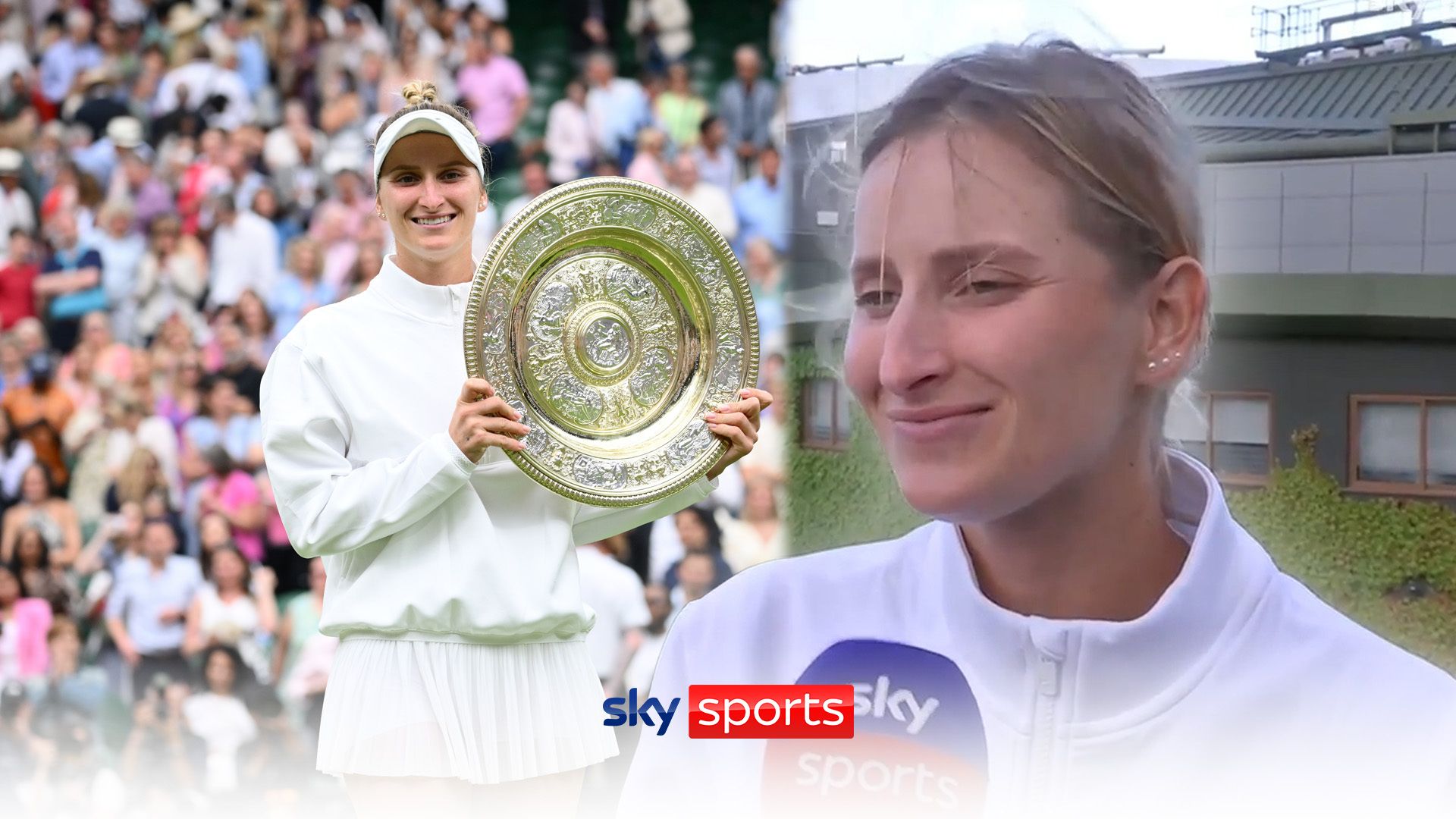 Vondrousova: A crazy feeling to be Wimbledon champion!